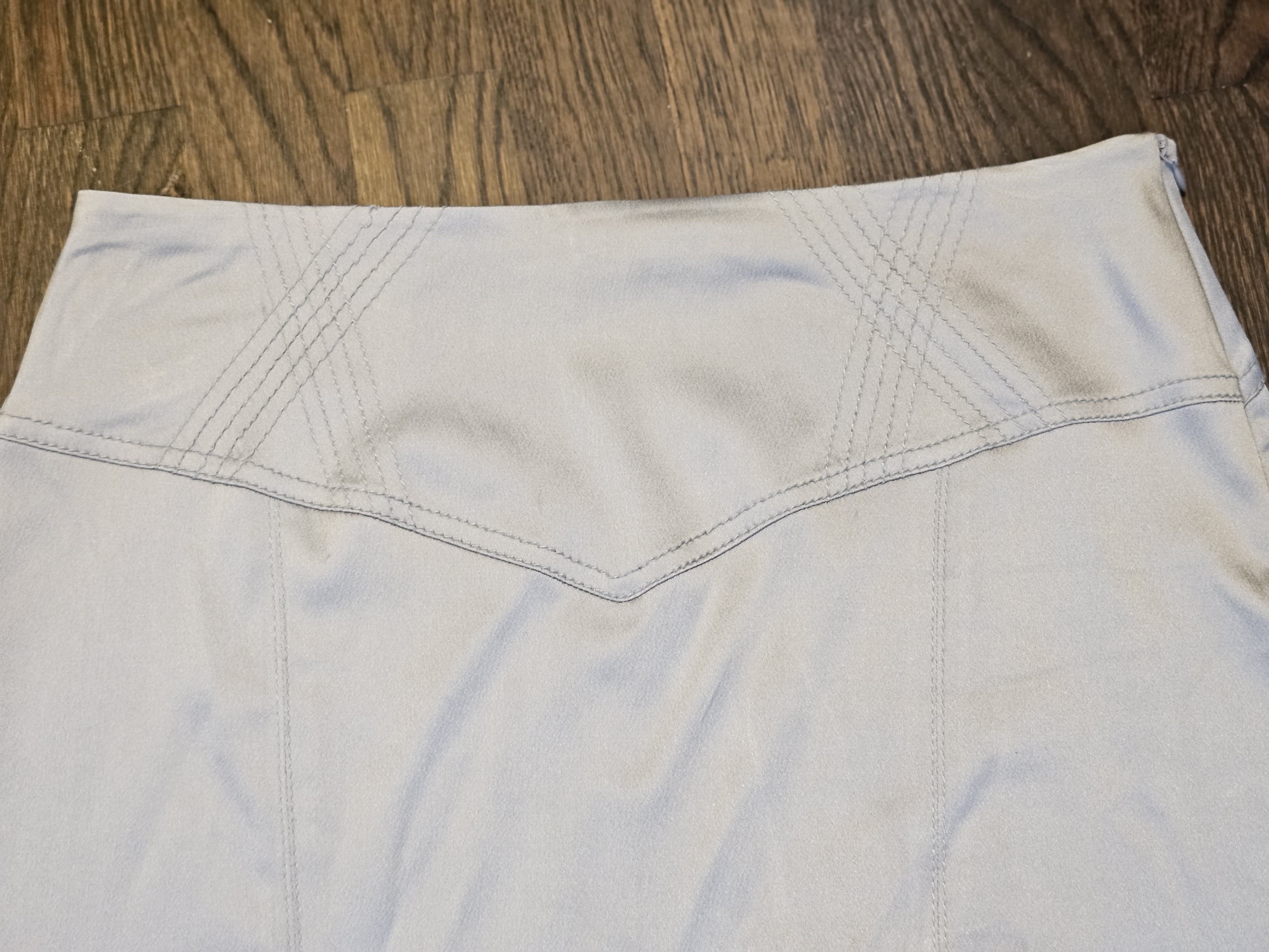 Blumarine Vintage Blumarine Italian silver metallic pencil skirt IT 44 Size 30" / US 8 / IT 44 - 2 Thumbnail