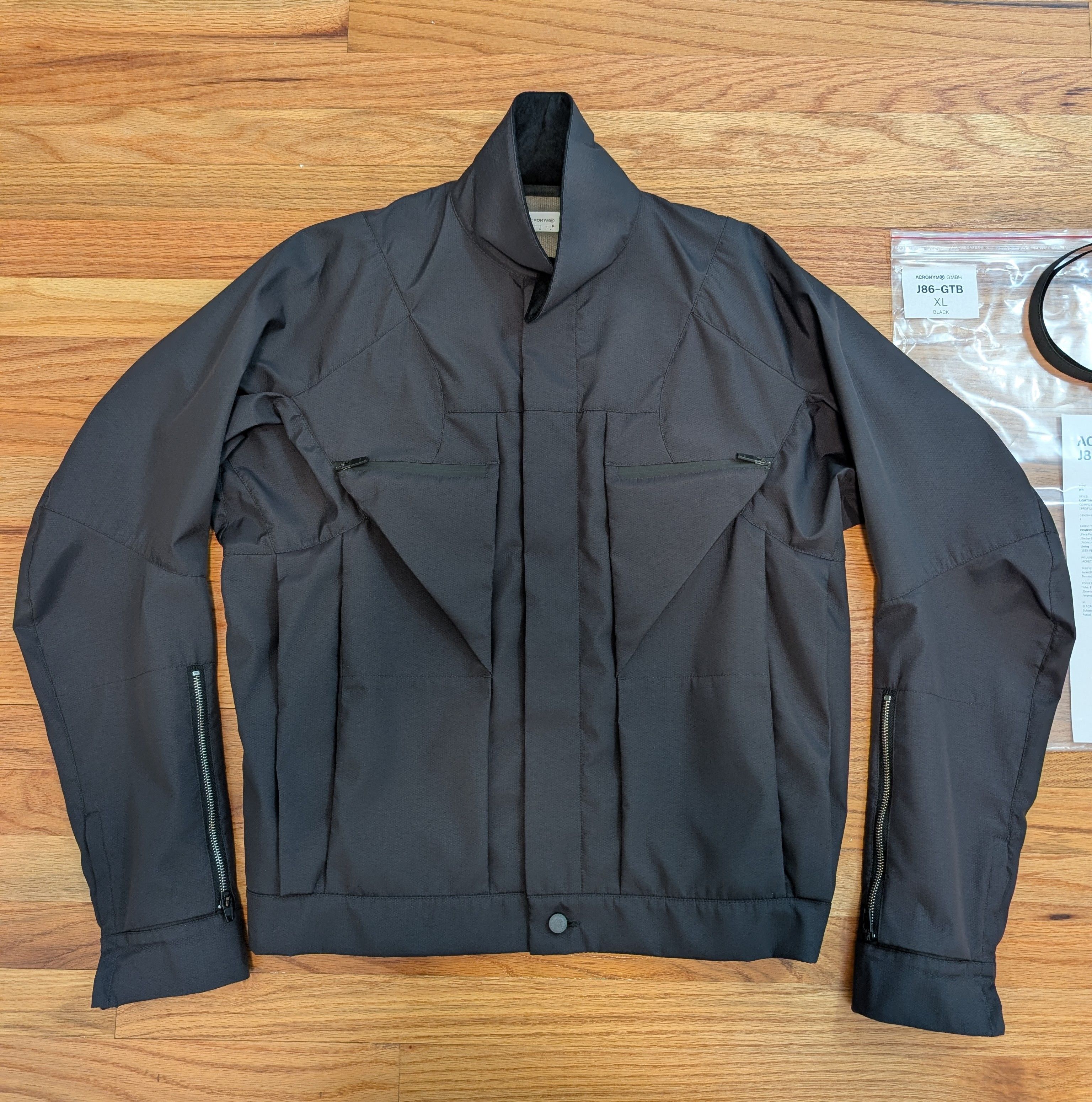 Acronym Acronym J65-WS - Black - XL | Grailed