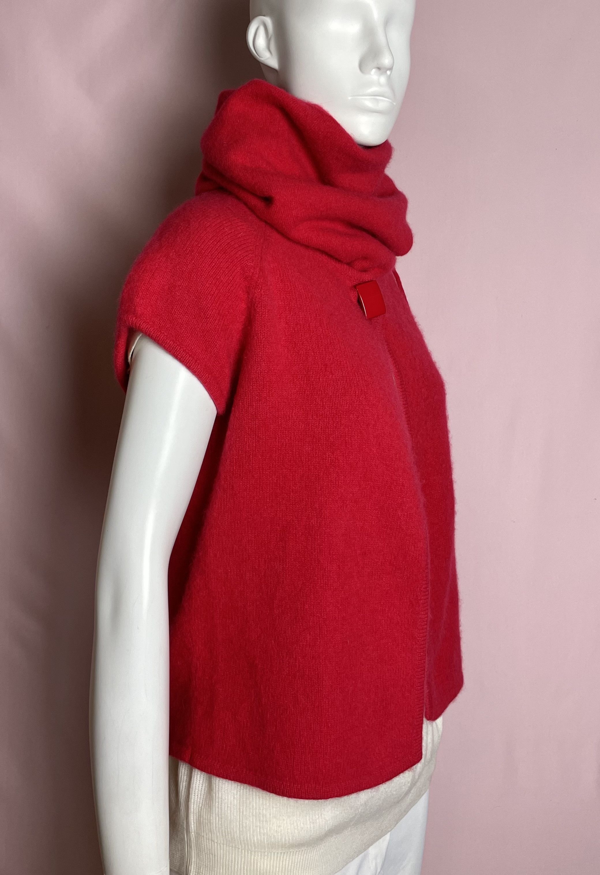 Other Seventy Venezia Cashmere Short-sleeve Cardigan and Hood Set Size M / US 6-8 / IT 42-44 - 2 Thumbnail