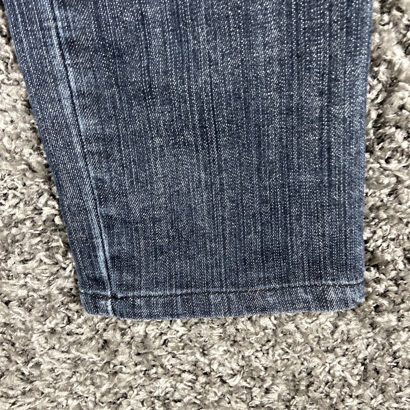 Vintage Boom Boom Jeans Women 7 Blue Skinny Womens Size 28" / US 6 / IT 42 - 2 Thumbnail