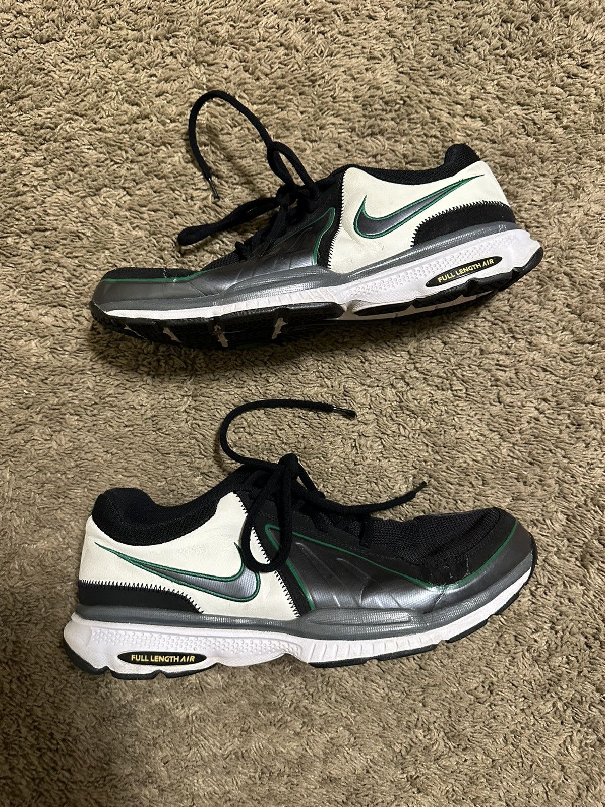 Nike × Vintage Vintage Nike Air Edge Essential “green lantern” 00s size 14 Size US 14 / EU 47 - 7 Thumbnail