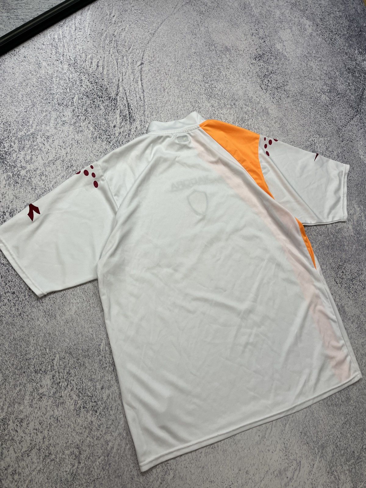 Diadora × Vintage Diadora As Roma Away Football Shirt 2004/05 Soccer Jersey Size US XL / EU 56 / 4 - 17 Thumbnail
