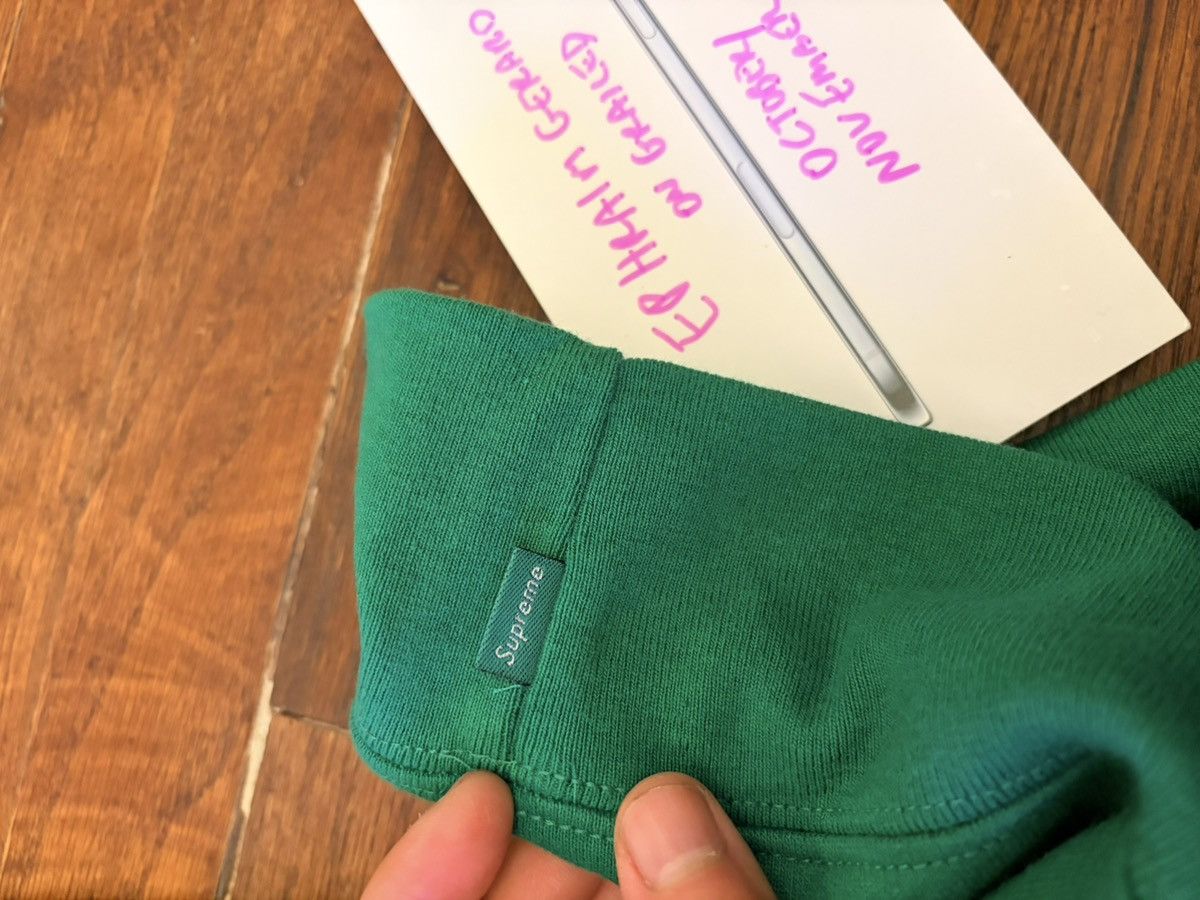 Supreme Supreme Bling Box Logo Hoodie Green M Size US M / EU 48-50 / 2 - 9 Thumbnail