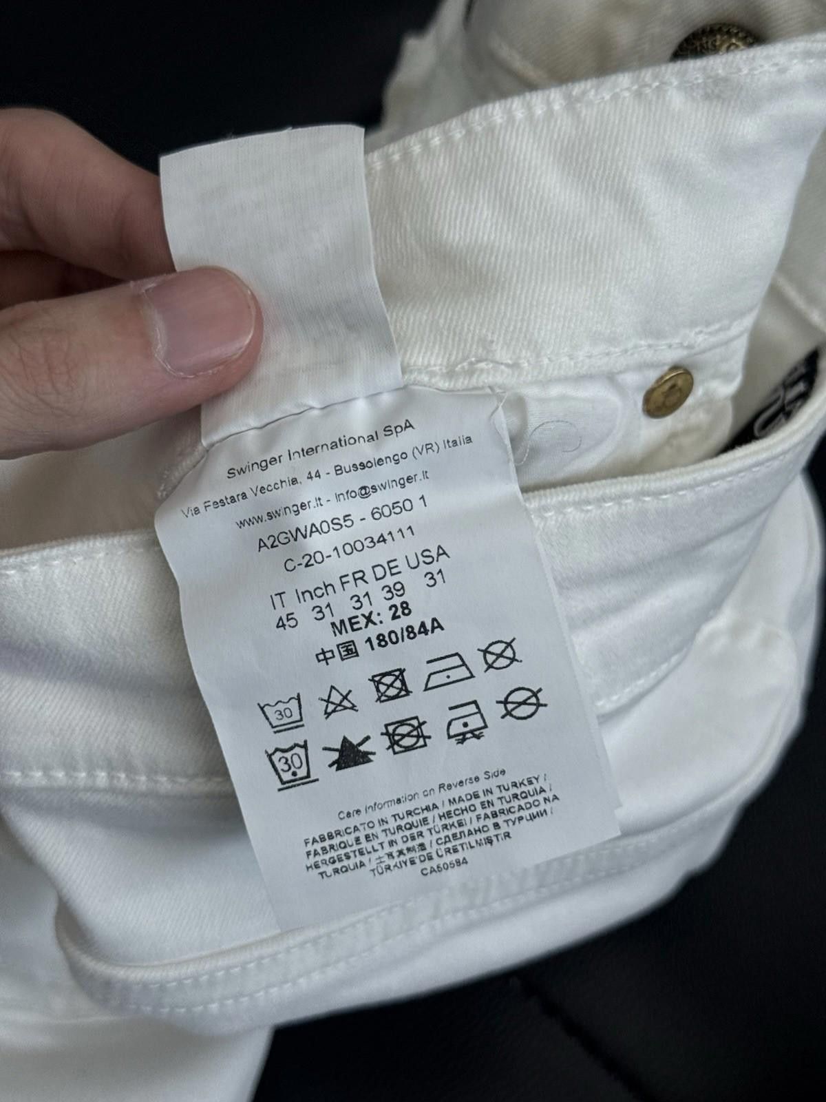 Versace Versace Classic Men’s White Off White Pants Size 31 Size US 31 - 10 Thumbnail