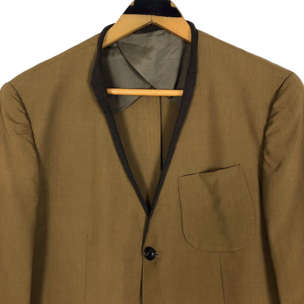Japanese Brand Kolor Light Jacket Single Breasted Coat 13SCM-J08108 Size US M / EU 48-50 / 2 - 3 Thumbnail