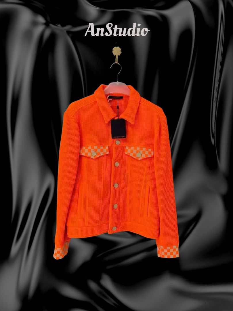 Louis Vuitton × Virgil Abloh Louis Vuitton Lv Waffle and Damier Denim Jacket Size US M / EU 48-50 / 2 - 1 Thumbnail
