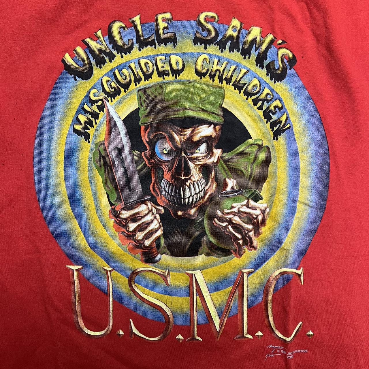 Vintage Vintage Uncle Sam’s Misguided Children T-shirt Size US XL / EU 56 / 4 - 2 Thumbnail