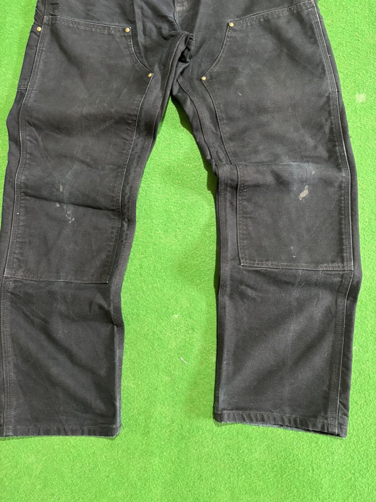 Other CARHARTT RARE BLACK DOUBLLE KNEE (MADE IN USA ) Size US 34 / EU 50 - 3 Thumbnail