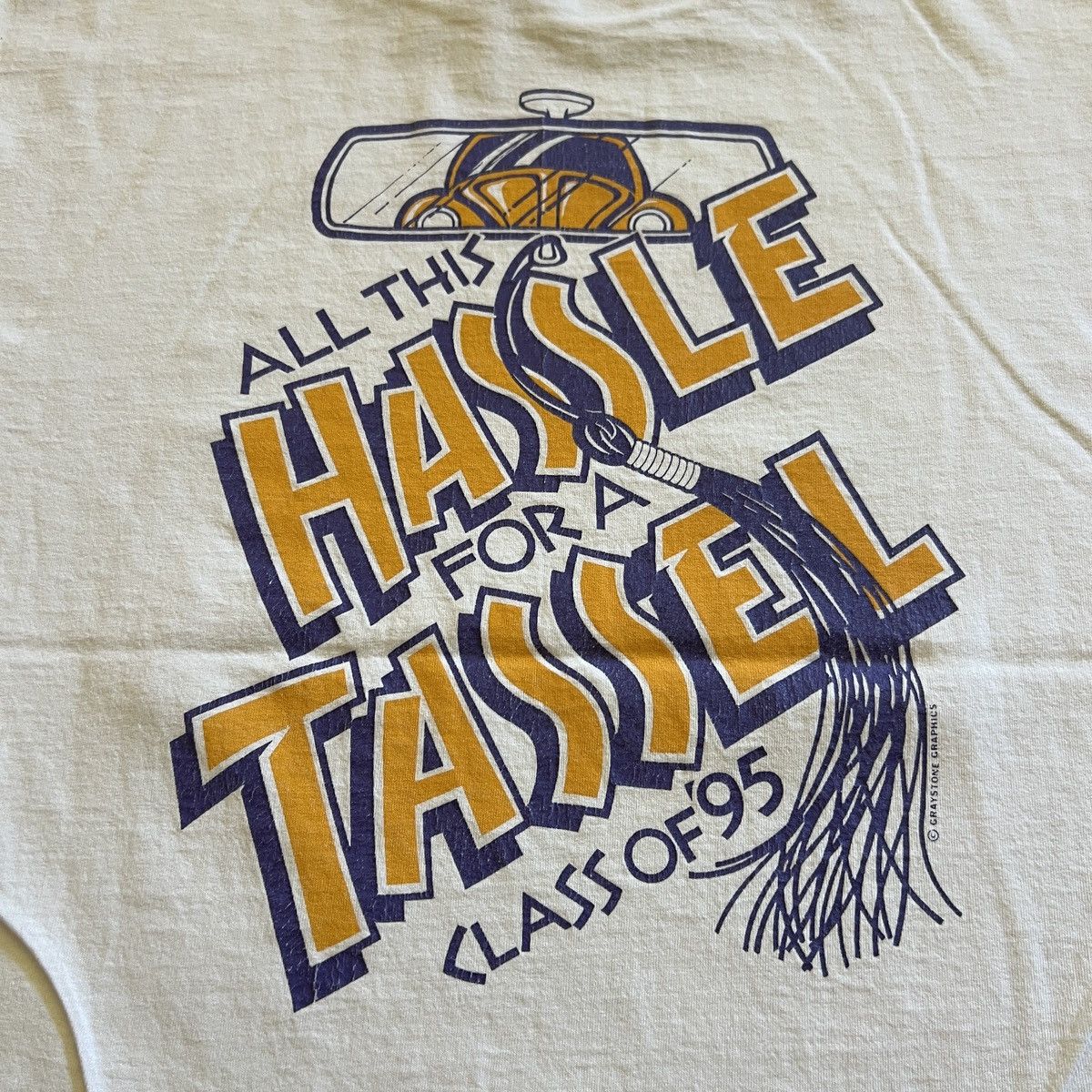 Vintage Vintage 1995 Robert C Hatch High School Seniors shirt Size US L / EU 52-54 / 3 - 3 Thumbnail