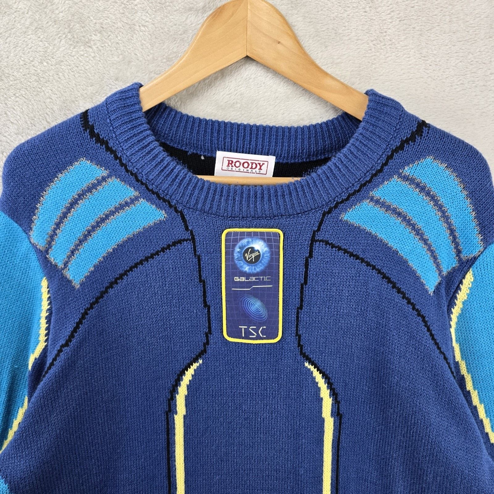 Other Roody Virgin Galactic TSC Sweater Mens XL Spaceship Company Size US XL / EU 56 / 4 - 3 Thumbnail