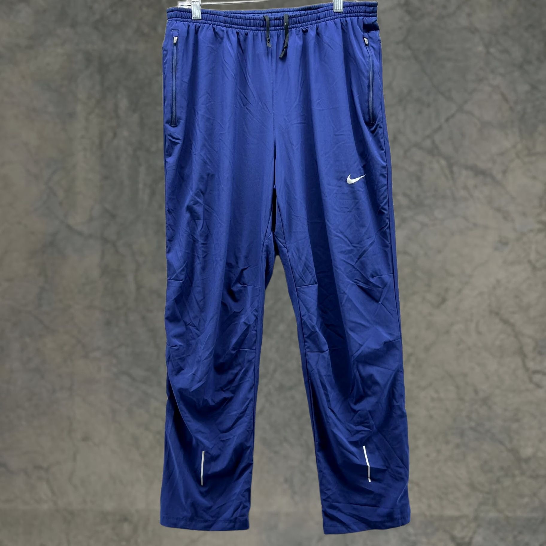 Nike Nike Sweatpants Men Extra Large Blue Navy Athletic Training Dri fit Sportswear - Size US 36 / EU 52 - 1 Thumbnail