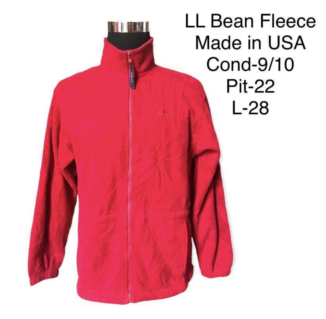 L.L. Bean × Vintage L L Bean vintage fleece Size US L / EU 52-54 / 3 - 1 Thumbnail
