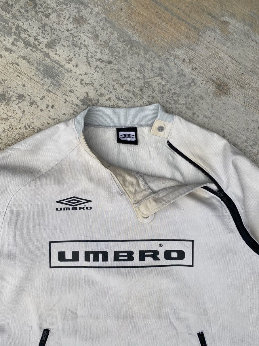 Descente × Umbro × Vintage Distressed Umbro by descente pullover sweater Size US M / EU 48-50 / 2 - 6 Thumbnail