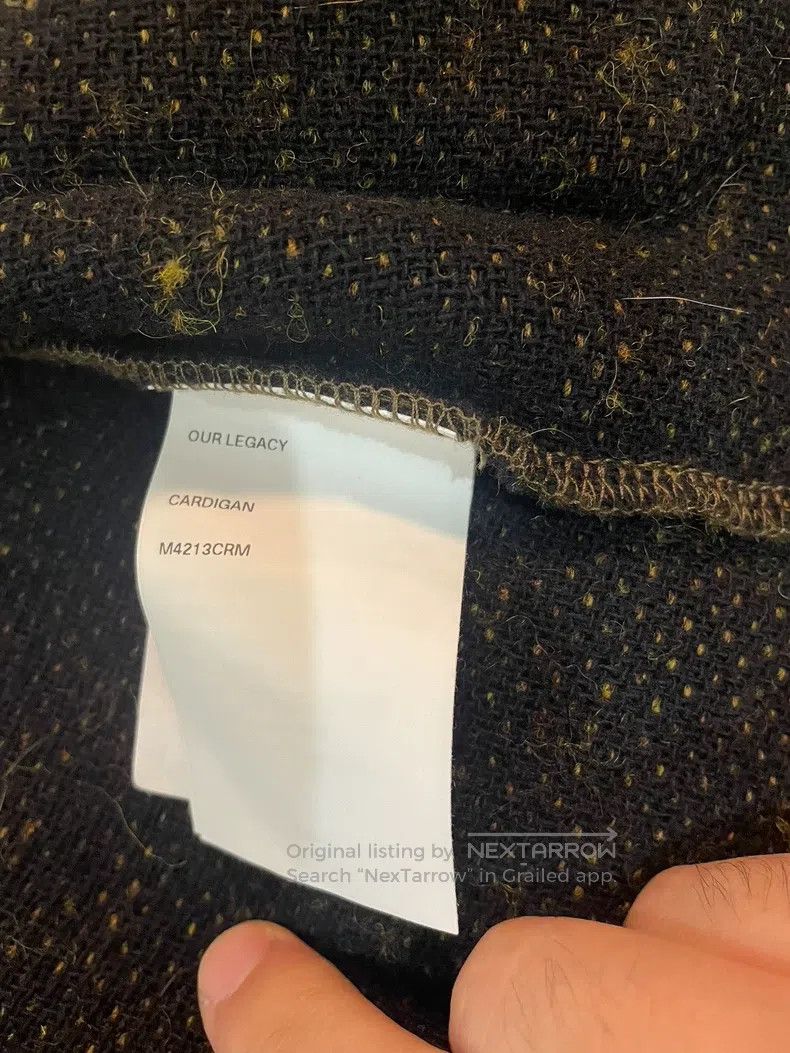 Our Legacy Our Legacy Marmot cardigan Size US M / EU 48-50 / 2 - 4 Thumbnail
