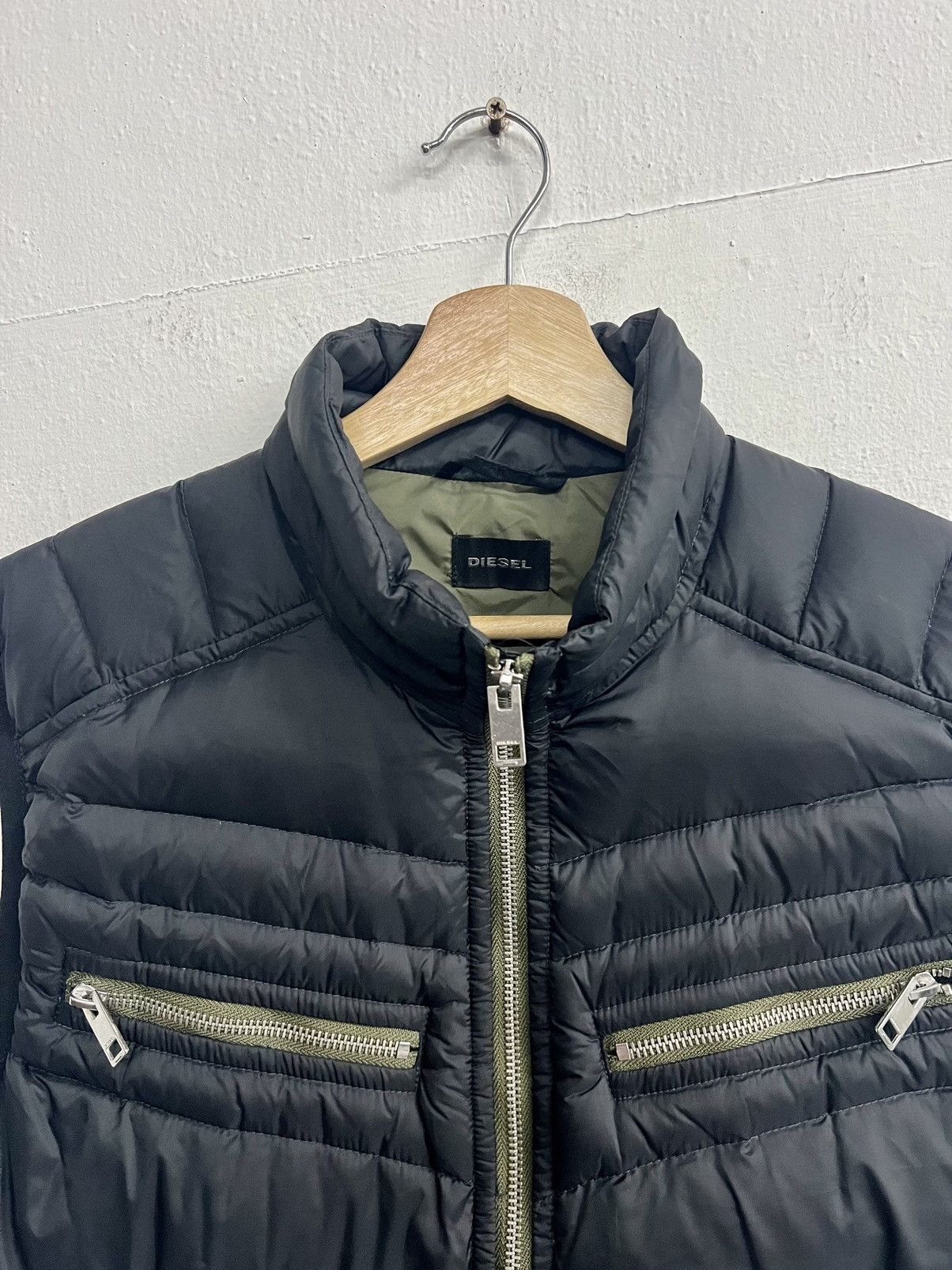 Diesel × Vintage Diesel Punk Puffer Vest Size US S / EU 44-46 / 1 - 4 Thumbnail