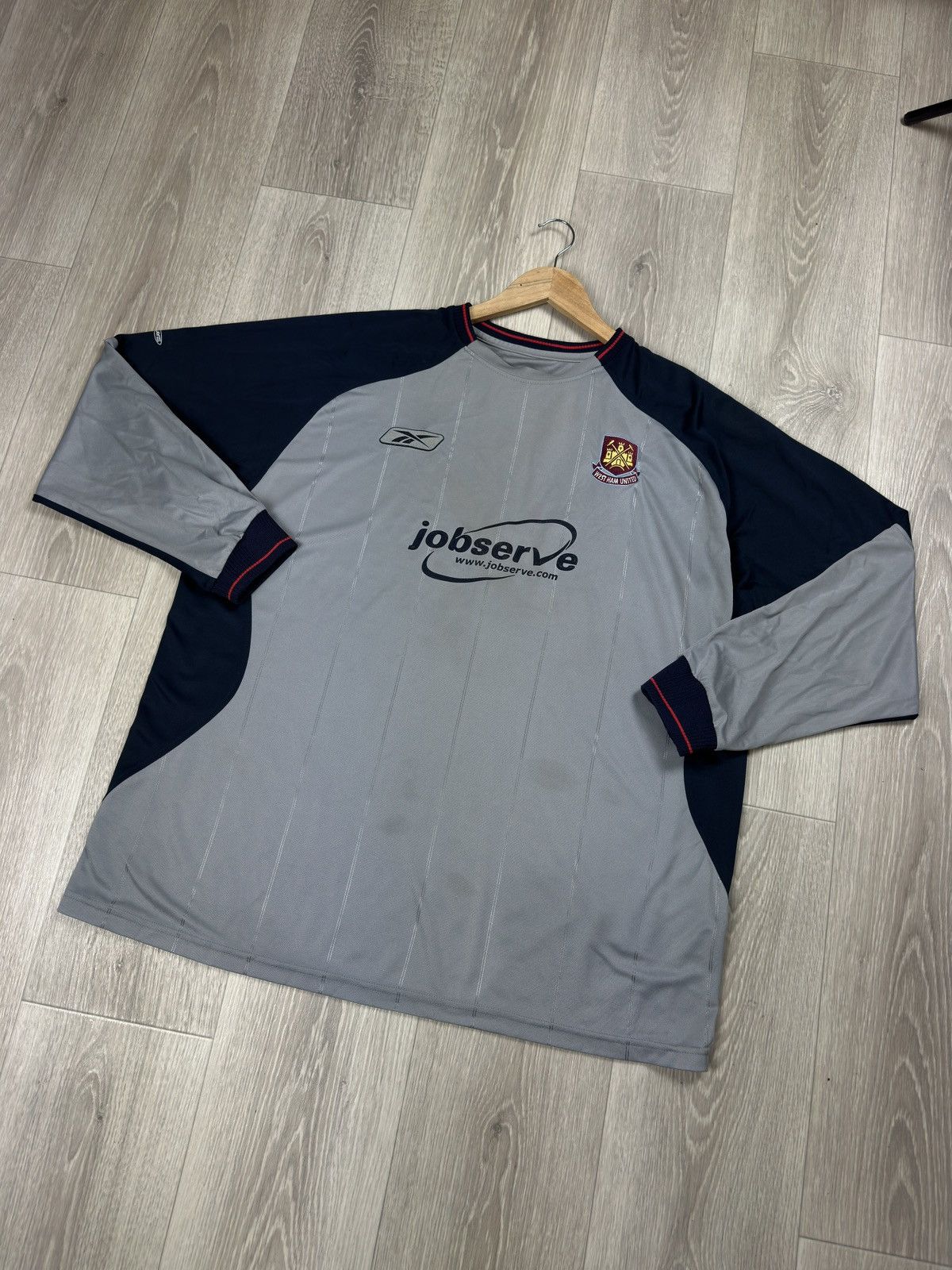Reebok Vintage Reebok West Ham United 2003-04 Soccer Jersey Shirt Size US XL / EU 56 / 4 - 3 Thumbnail