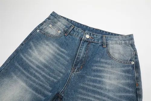 VIBE Men's hippie distressed gradient washed tie-dye flared jeans Size US 32 / EU 48 - 4 Thumbnail