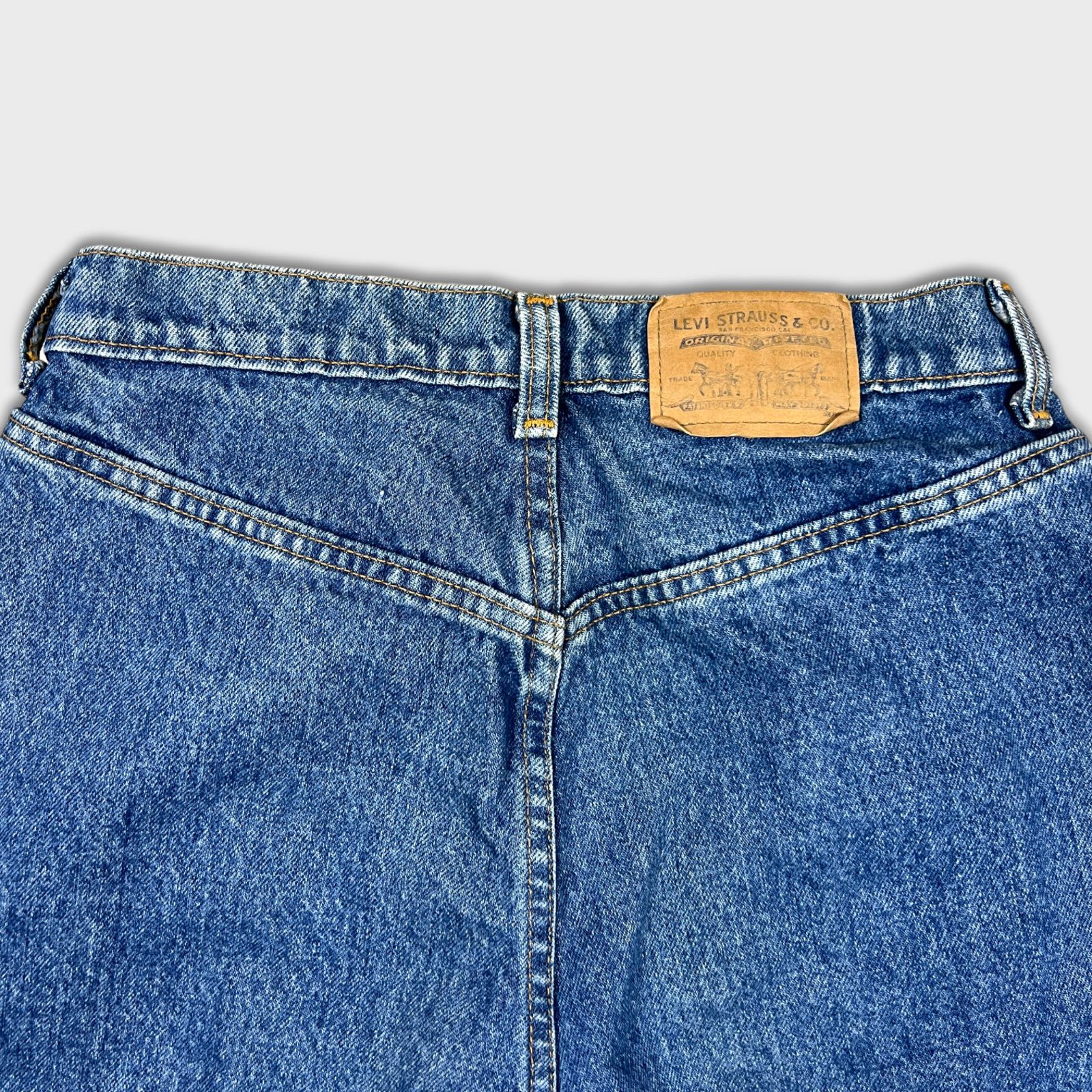 Levi's × Levi's Vintage Clothing × Vintage Vintage 90s Levi's Jeans 28x30 Baggy Taper Leg Denim Pants Size US 28 / EU 44 - 8 Thumbnail