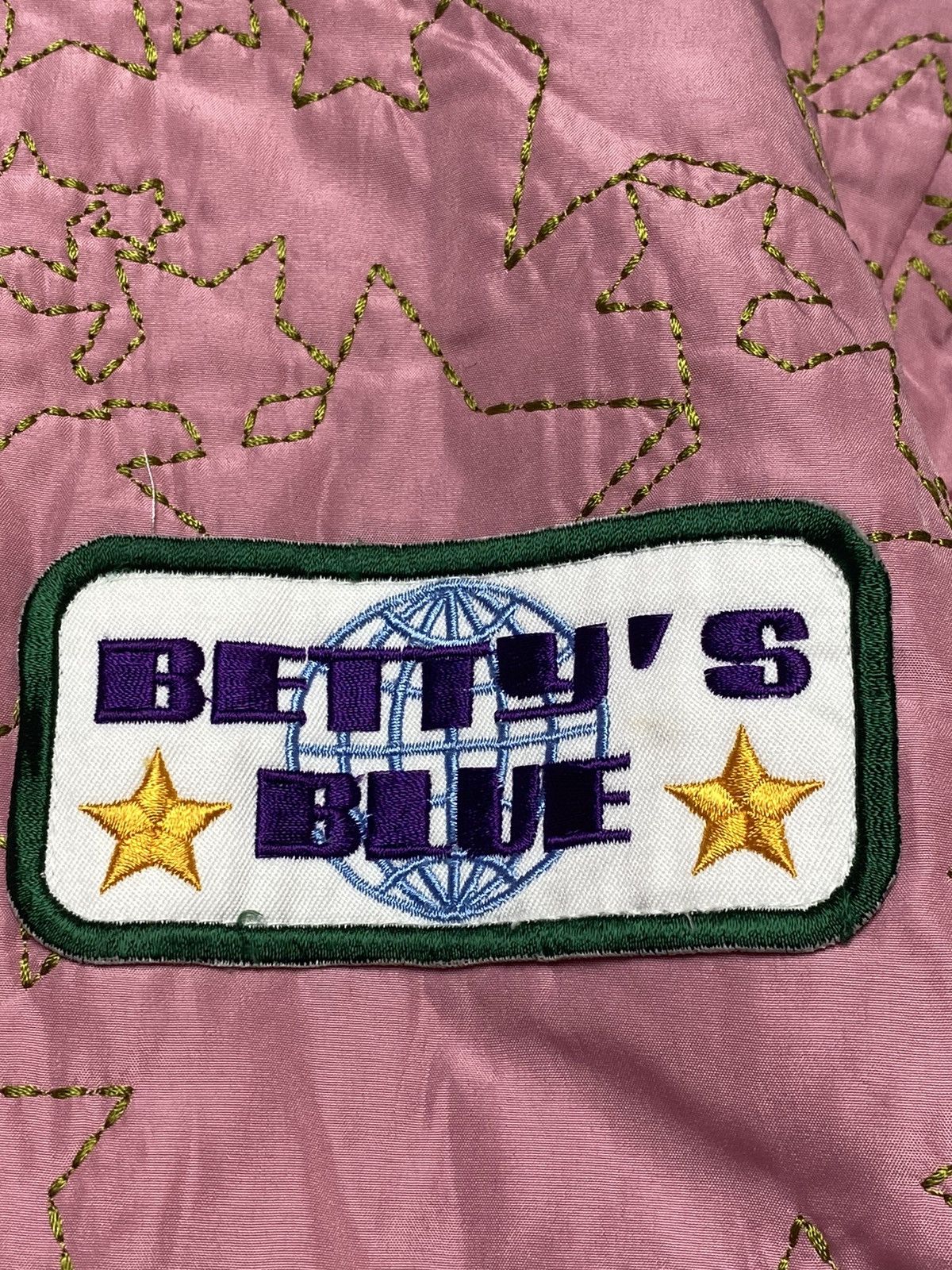 Angel Blue 2000s Bettys Blue - Stitched Star Pink Jacket Size L / US 10 / IT 46 - 10 Thumbnail