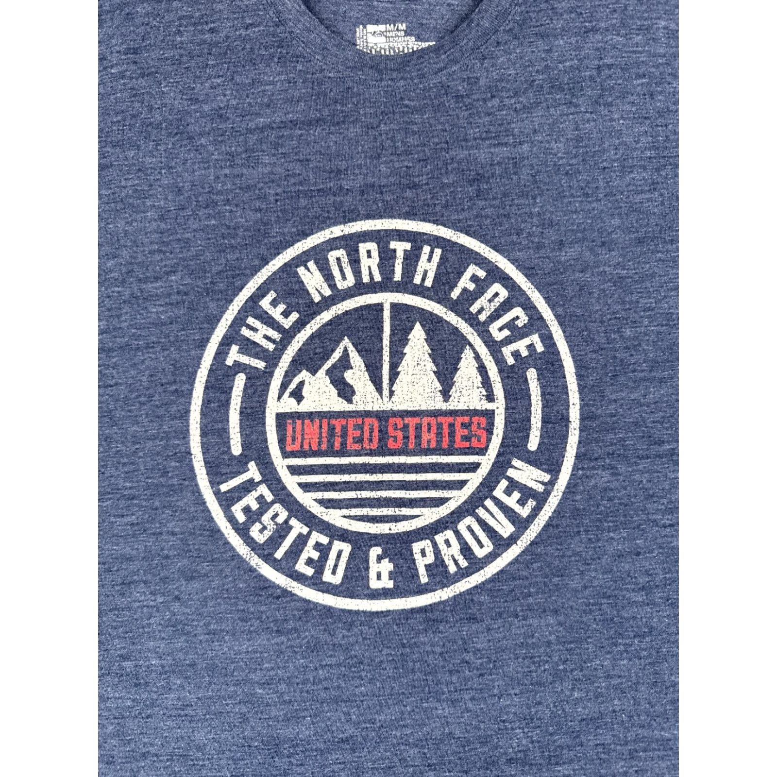 The North Face The North Face Shirt Men’s M Blue Polyester Blend Logo Crew Neck Short Sleeve USA Tested & Proven T-Shirt Size US M / EU 48-50 / 2 - 6 Thumbnail
