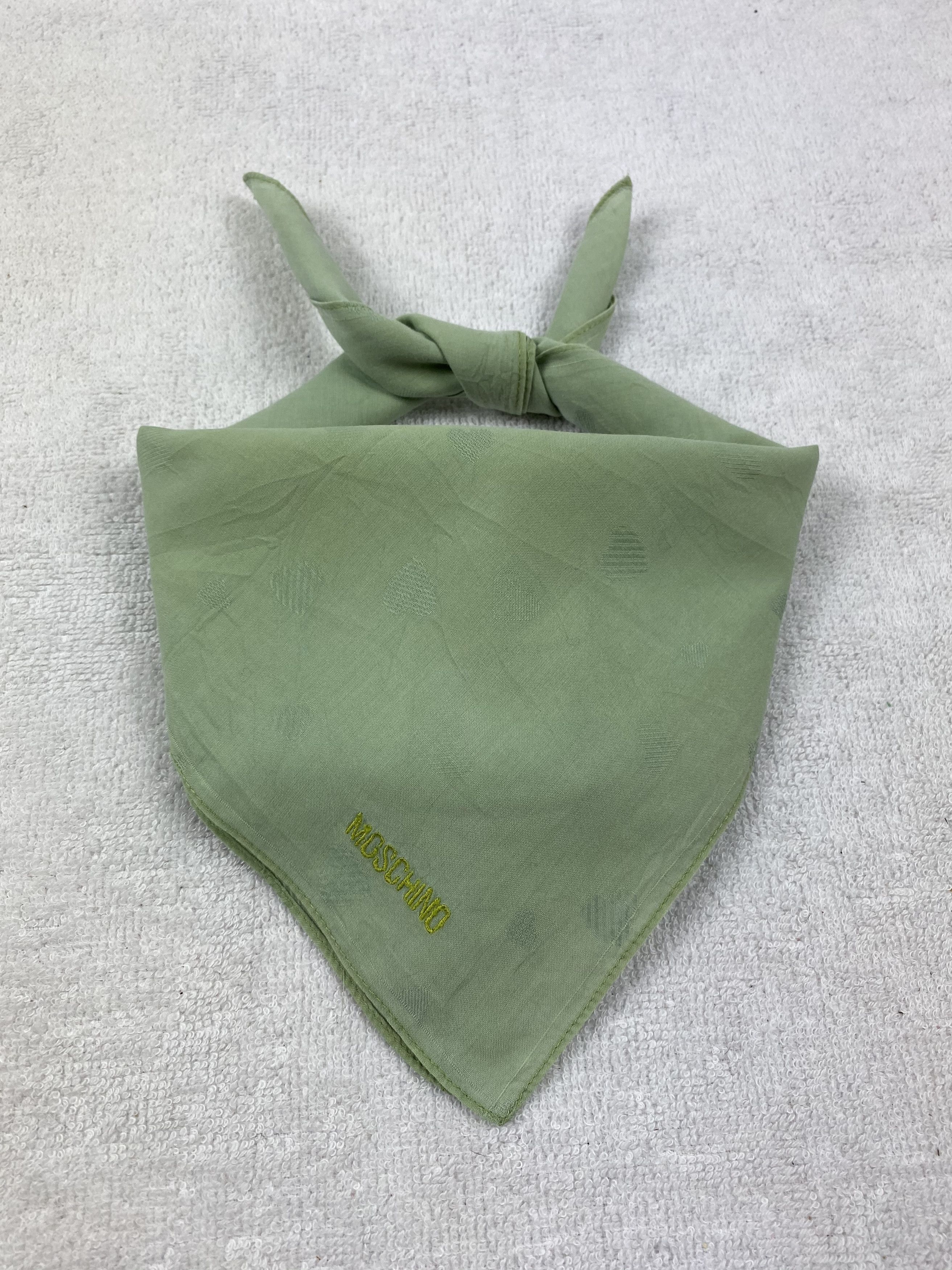 Vintage Moschino Handkerchief / Bandana / Neckerchief Size ONE SIZE - 2 Thumbnail