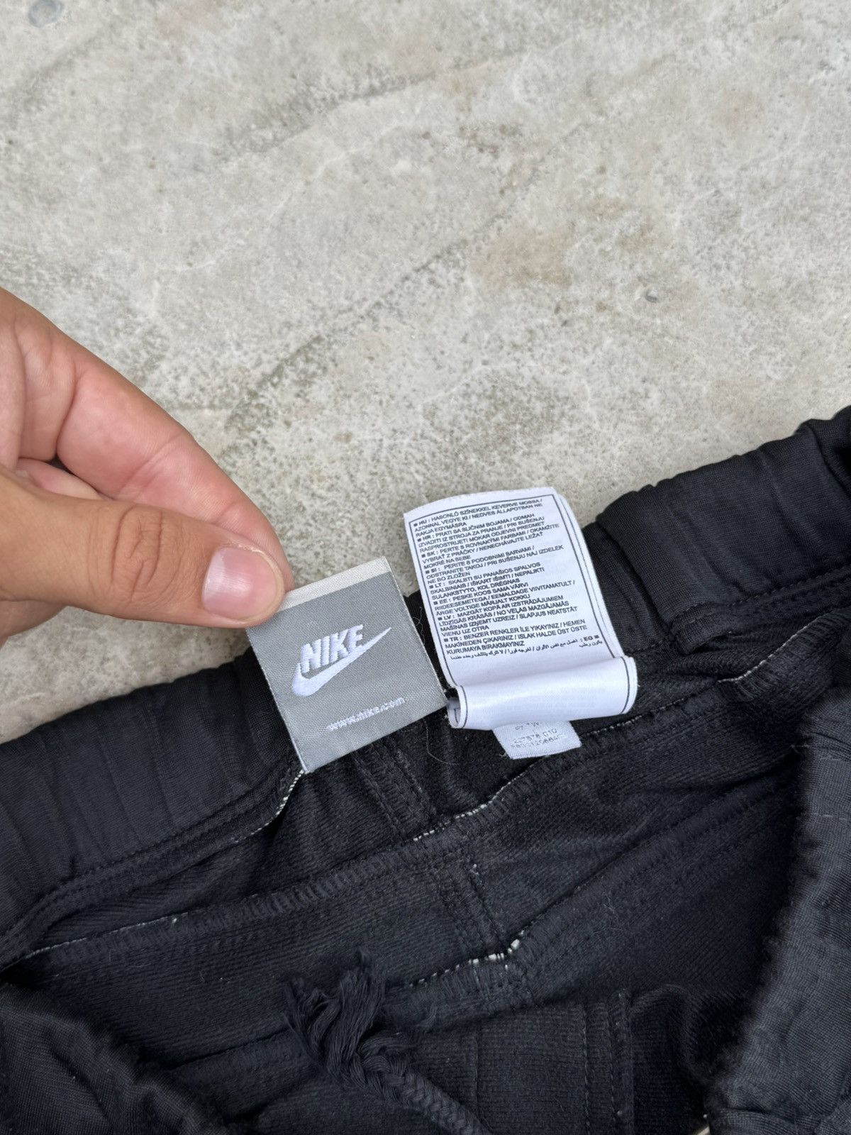 Nike 🥷 VINTAGE NIKE TRACK PANTS BLACK Size US 34 / EU 50 - 17 Thumbnail