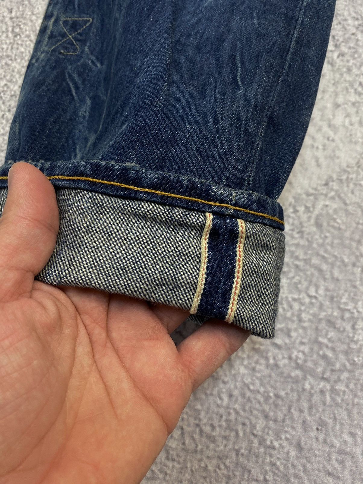 G-Star G-Star Raw Selvedge New Radar RE TP Tapered Fit Denim Jeans Size US 32 / EU 48 - 7 Thumbnail