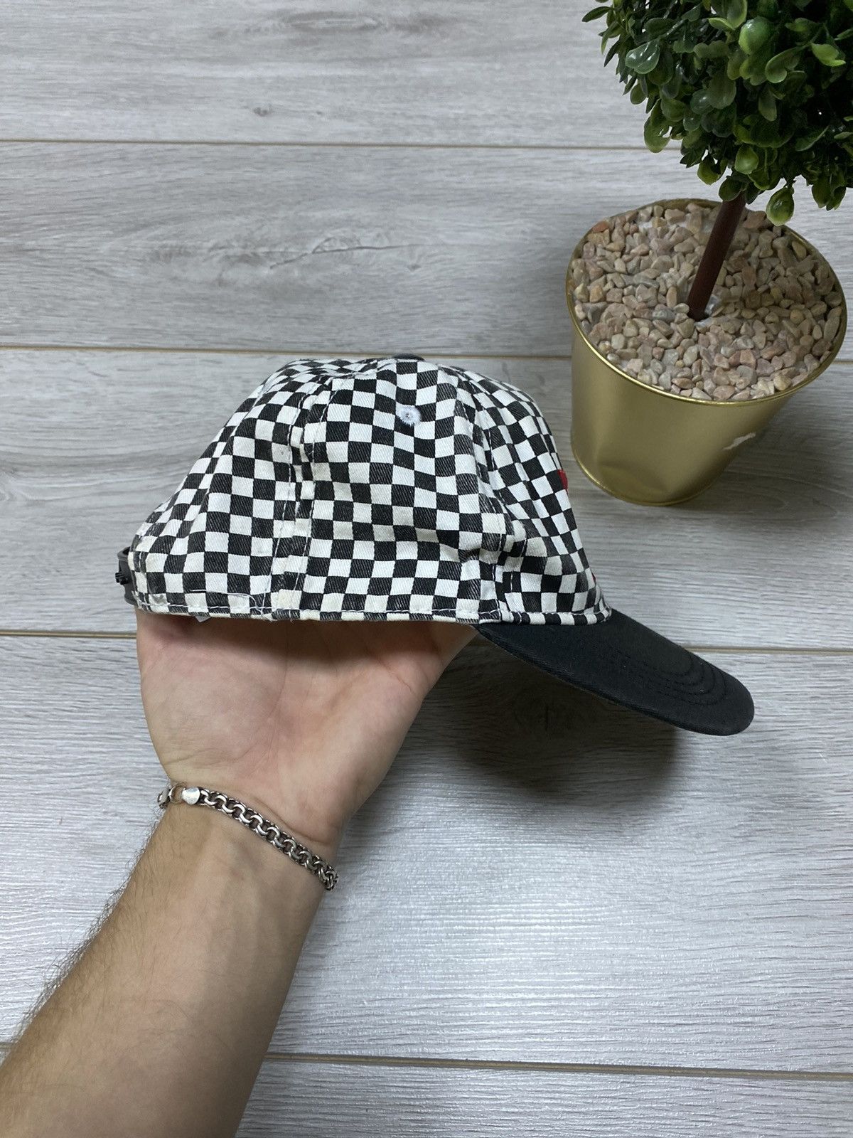 Diesel Diesel vintage check box logo cap FOR SMALL HEAD Size ONE SIZE - 5 Thumbnail