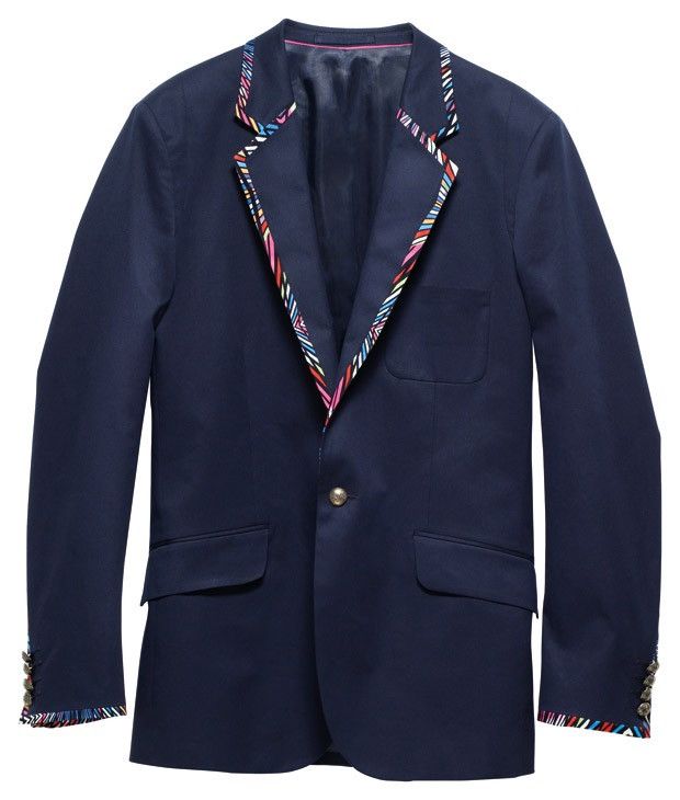 Other AW09 Matthew Williamson X H&M Mosaics Navy Blazer Size US M / EU 48-50 / 2 - 6 Thumbnail