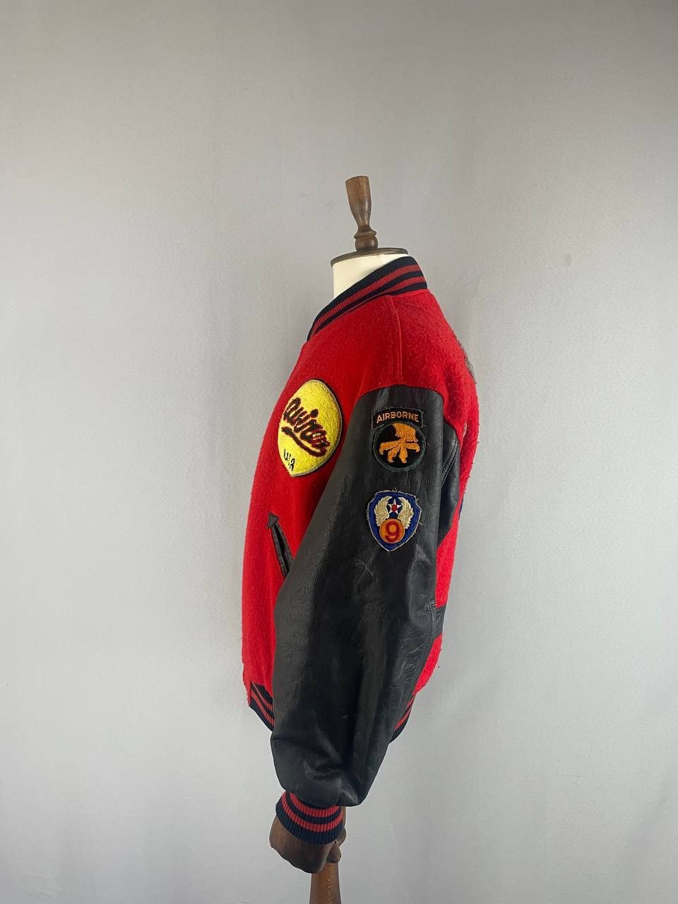 Avirex Avirex Varsity Jacket Leather Bomber USA Vintage Rare Size US M / EU 48-50 / 2 - 10 Thumbnail
