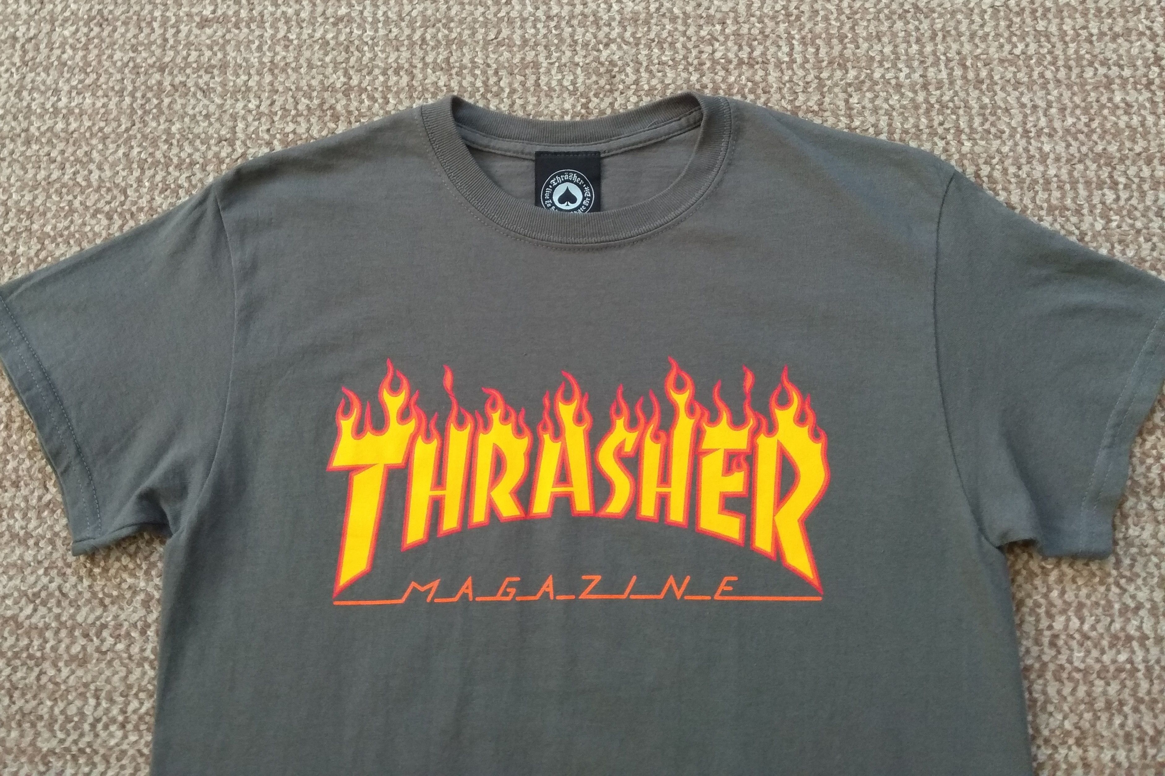 Thrasher Vintage Y2K Thrasher Magazine Skateboarding Tee T Shirt Size US S / EU 44-46 / 1 - 2 Thumbnail