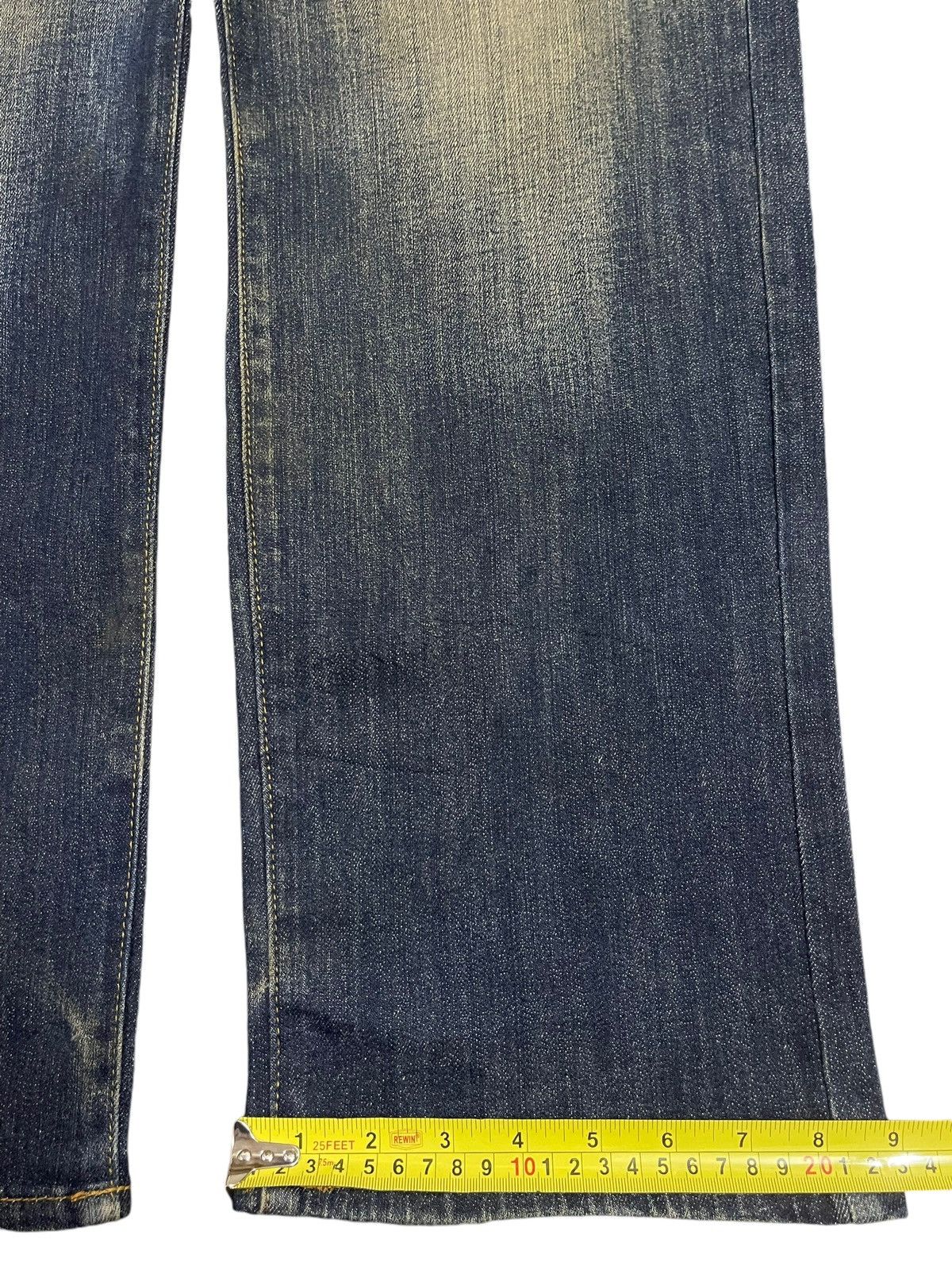 Japanese Brand Vintage Japanese Brand Blue Mud Wash Style Loose Jeans Size US 34 / EU 50 - 16 Thumbnail