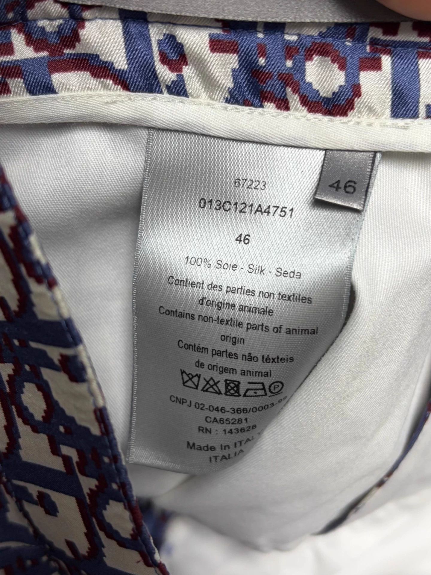 Dior Dior men's silk shorts 46 Italy Size US 30 / EU 46 - 4 Thumbnail