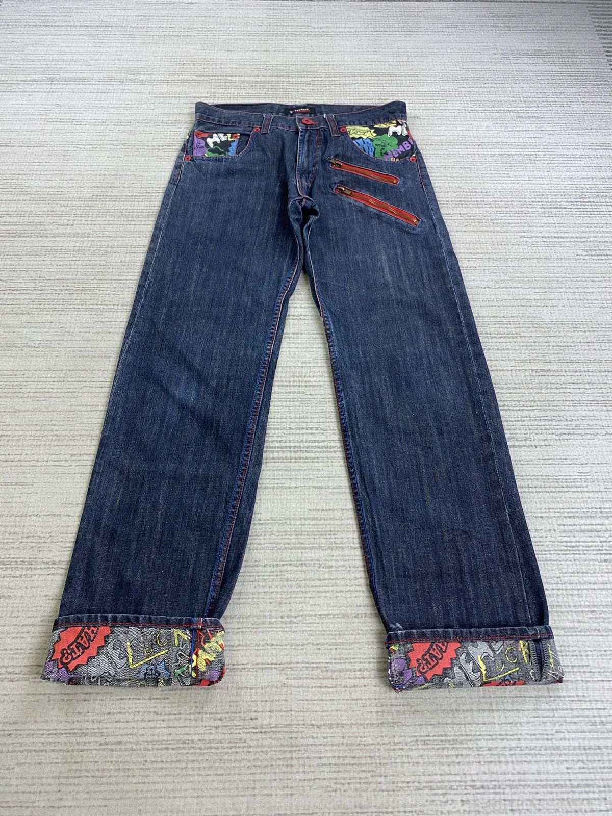 00s vanquish japanese label skinny denim
