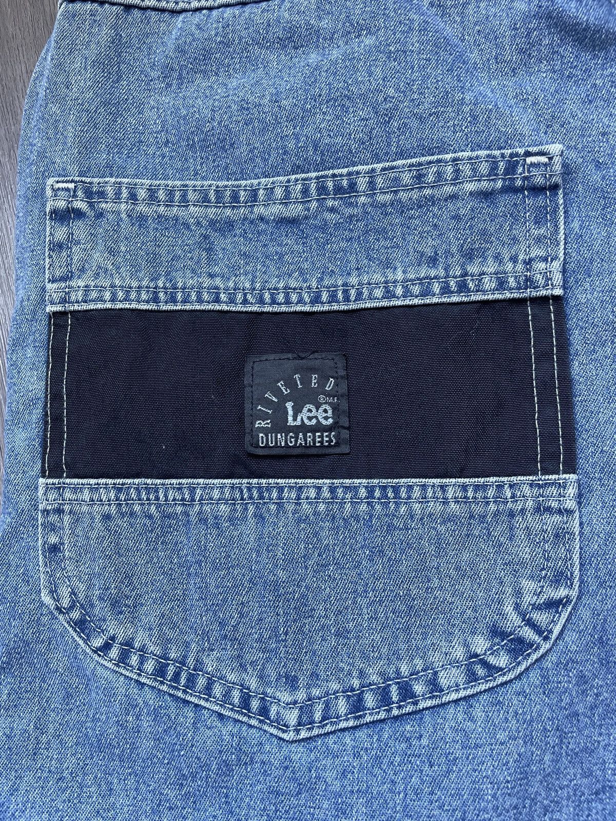 Lee Vintage 90’s Lee “Riveted Wide Leg” Baggy Jeans (Sz.32x32) Size US 32 / EU 48 - 3 Thumbnail