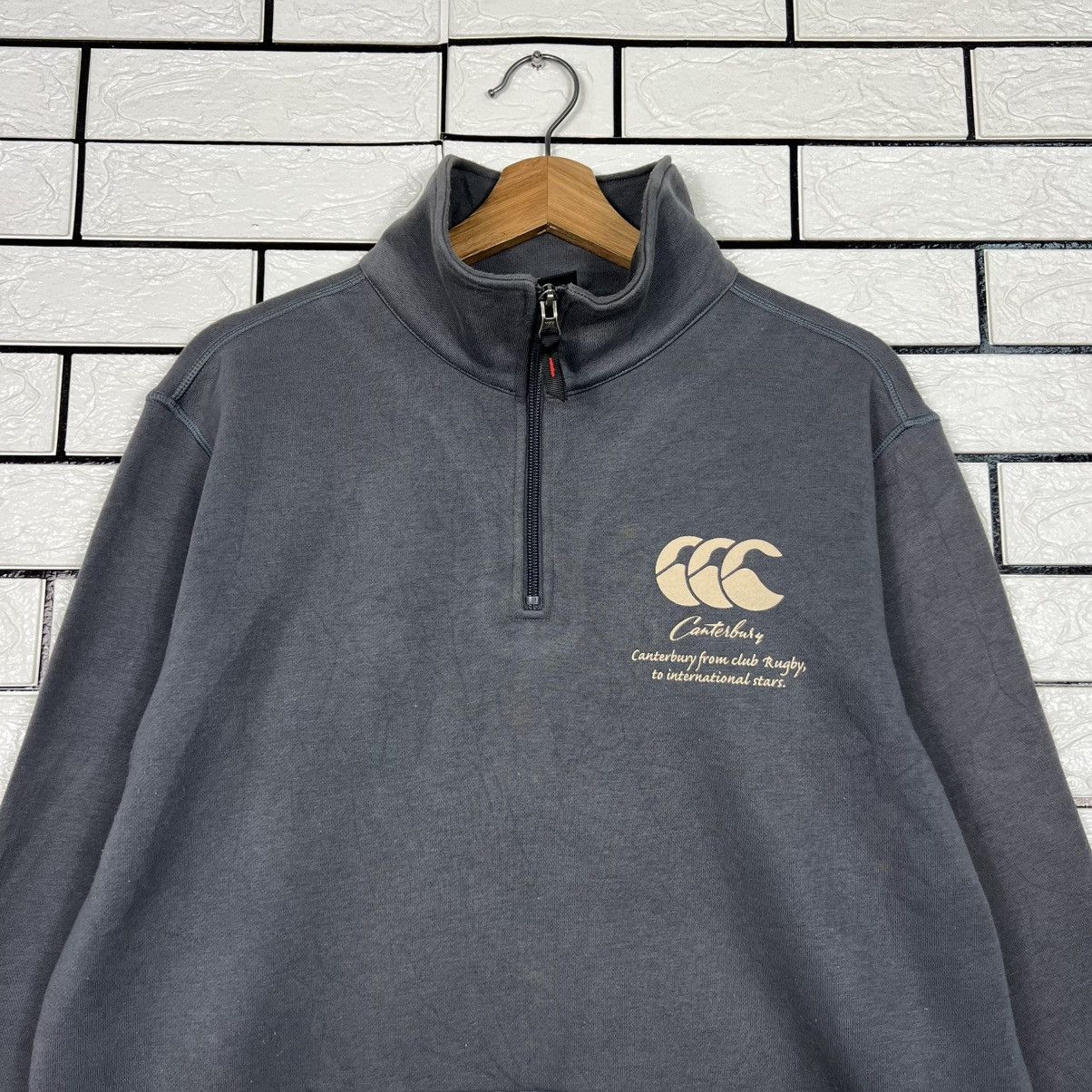 Canterbury of New Zealand Vintage 90's CANTERBURY Half Zipper Sweatshirt #4180-C191 Size US L / EU 52-54 / 3 - 2 Thumbnail