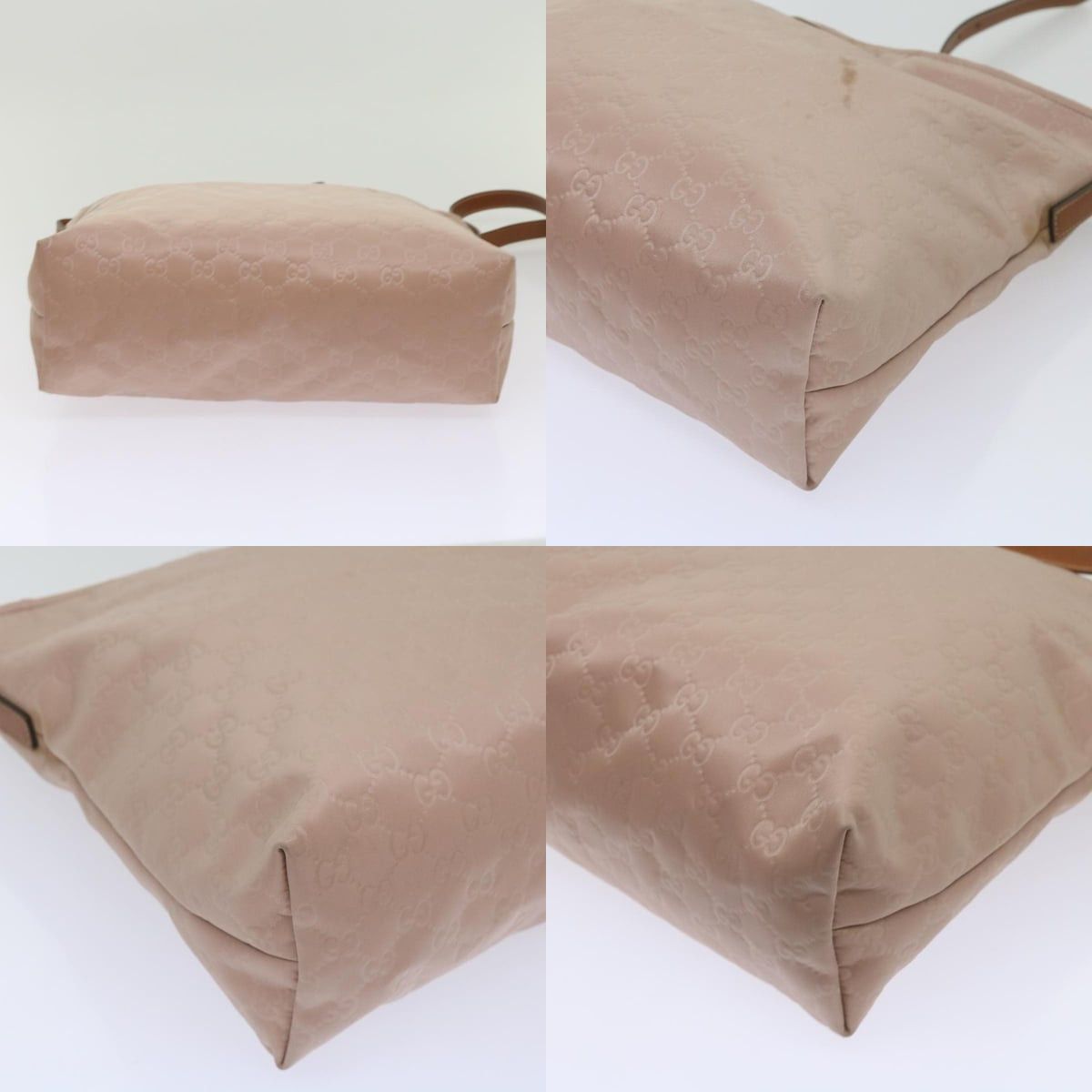 Gucci GUCCI GG Canvas Shoulder Bag Pink Size ONE SIZE - 10 Thumbnail