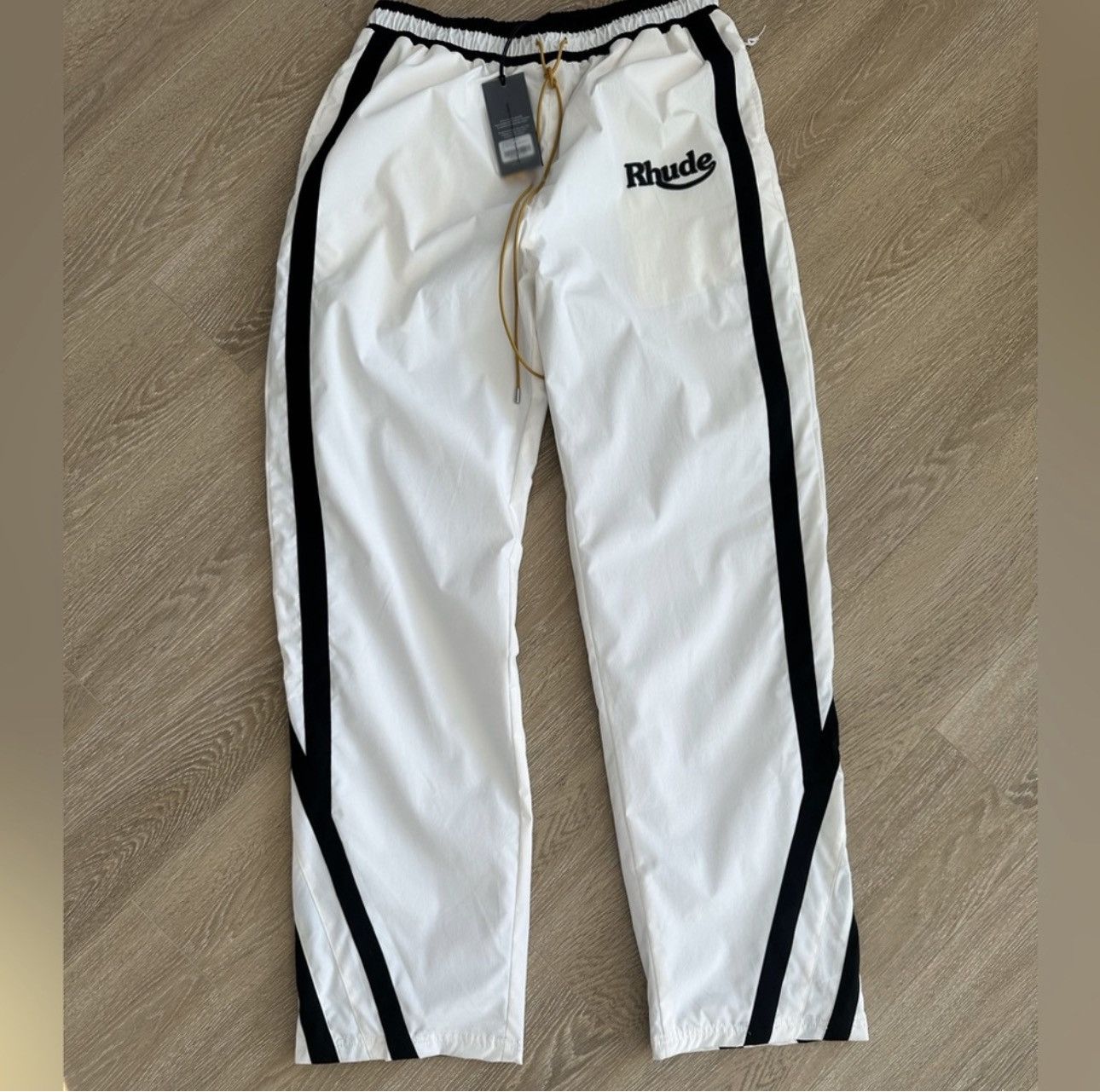 Rhude off white and black ski pants XL