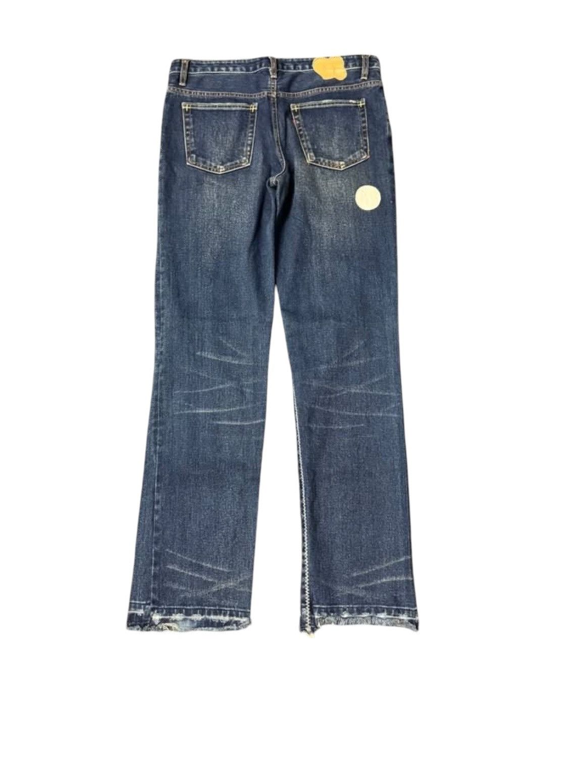 Number (N)ine × Takahiromiyashita The Soloist. Number nine pain broken jeans patches GOD Size US 34 / EU 50 - 2 Thumbnail