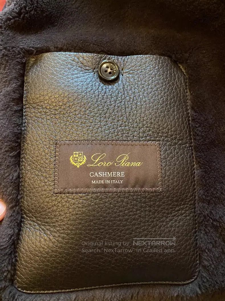 Loro Piana Loro Piana Men's Cashmere Heavy Coat. Size US L / EU 52-54 / 3 - 7 Thumbnail