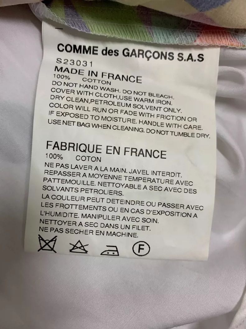 Comme des Garcons Comme Des Garcons Patchwork shirt Size S / US 4 / IT 40 - 4 Thumbnail