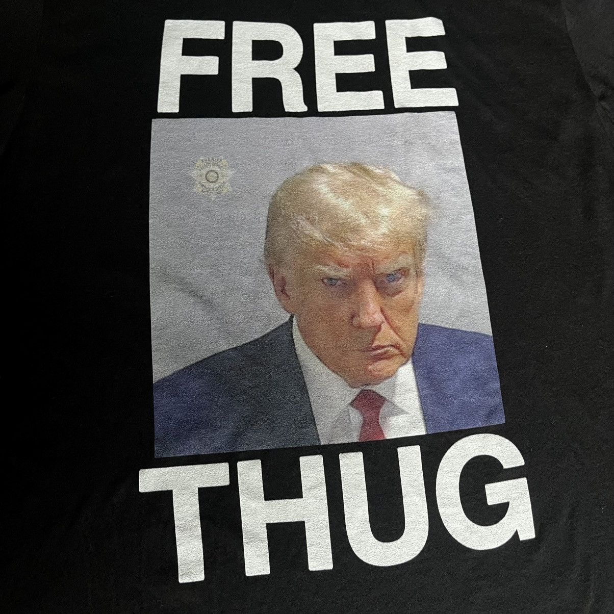 Goth Money RARE Goth Money Records Flexico Free Thug Trump Mugshot Tee Size US L / EU 52-54 / 3 - 3 Thumbnail
