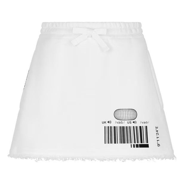 Dolce & Gabbana o1g2r1mq1024 Cotton Jersey Mini Skirts in White Size 30" / US 8 / IT 44 - 1 Thumbnail