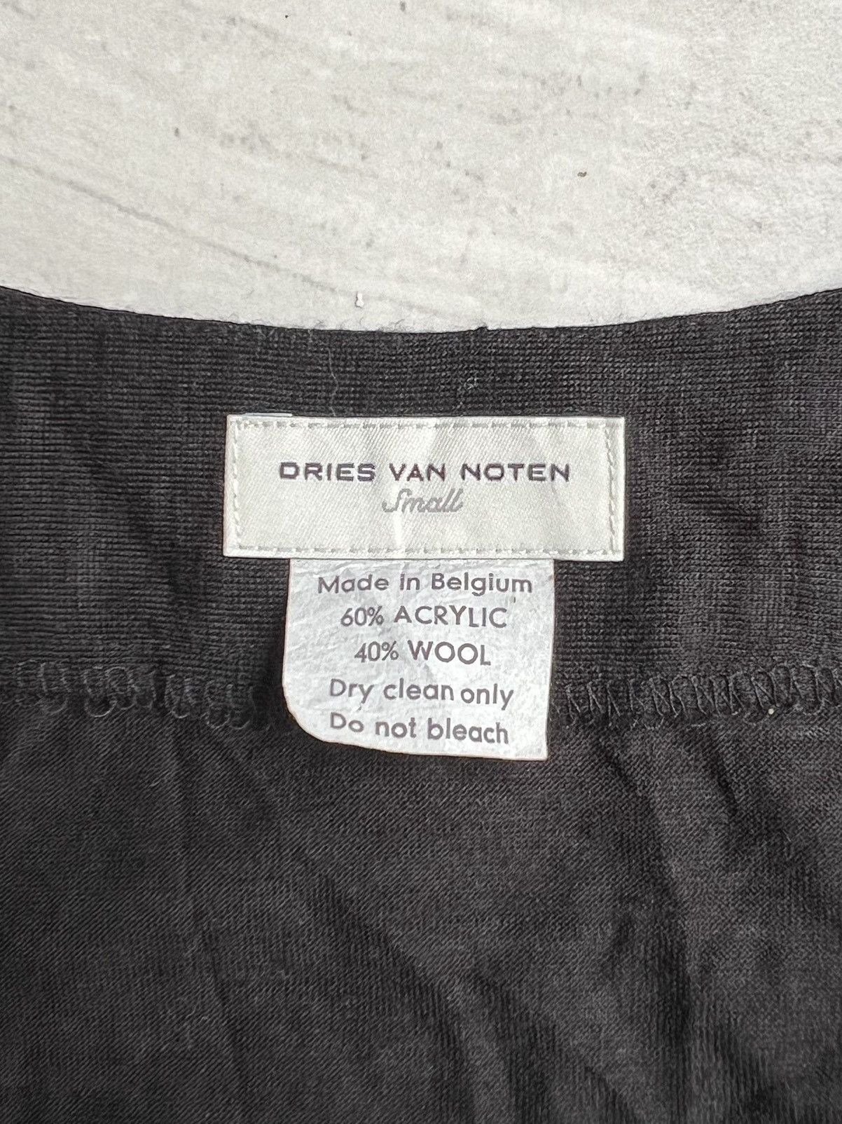 Dries Van Noten Dries Van Noten Black Tops Size US XS / EU 42 / 0 - 6 Thumbnail