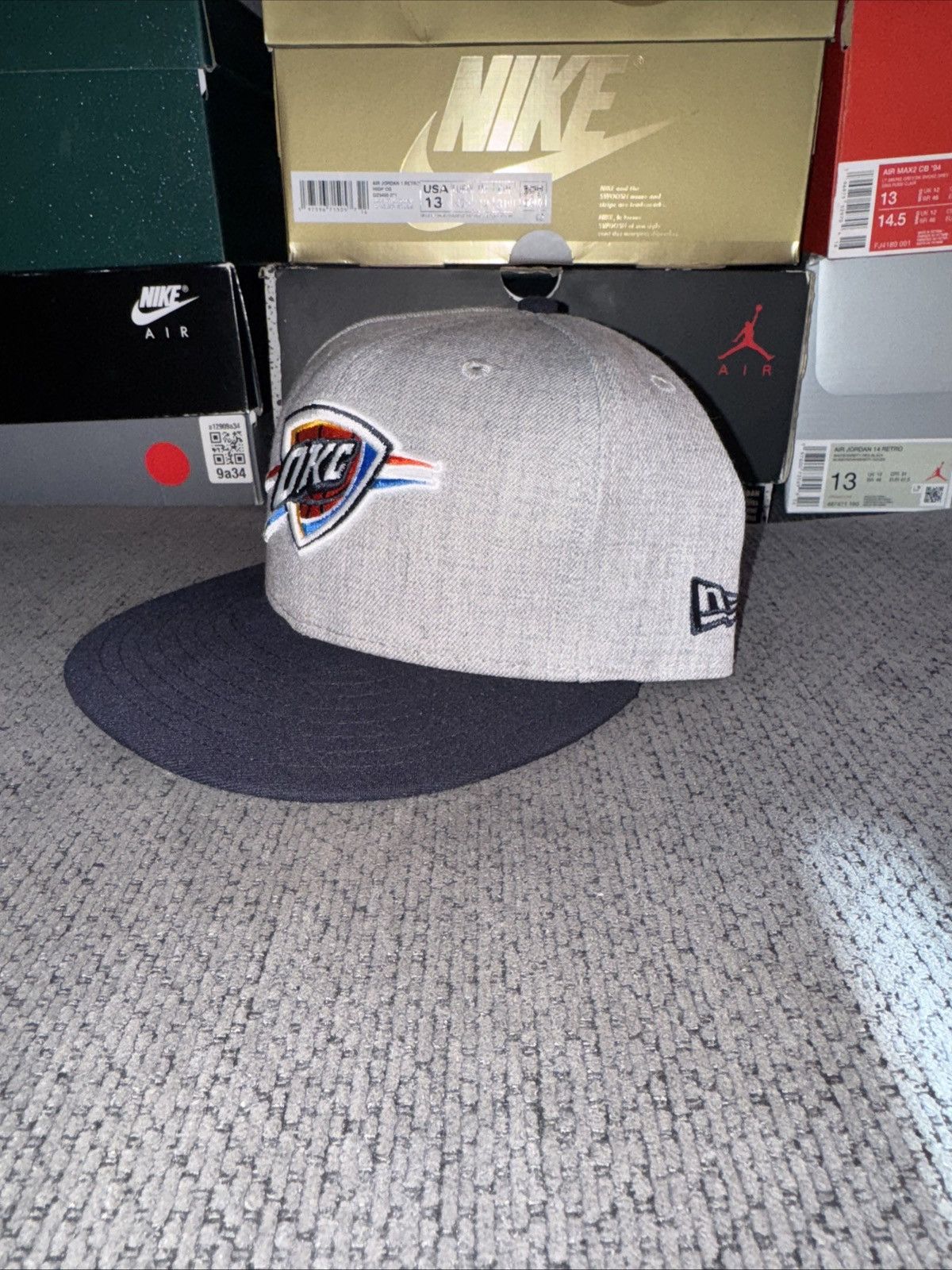 New Era Oklahoma City Thunder New Era 9Fifty Snapback Size ONE SIZE - 2 Thumbnail