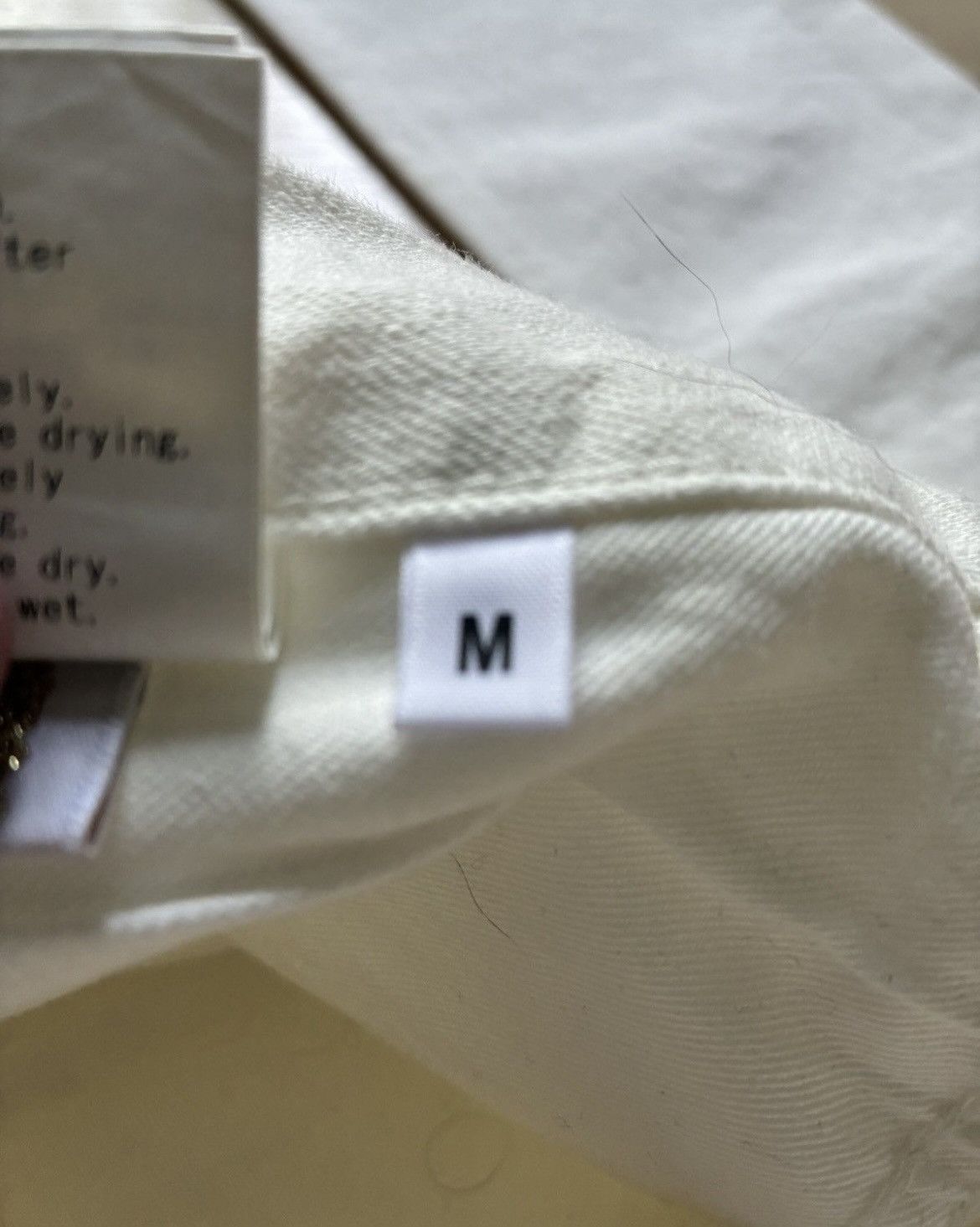 Bape Rare Bape White Distressed Jeans Size US 32 / EU 48 - 5 Thumbnail