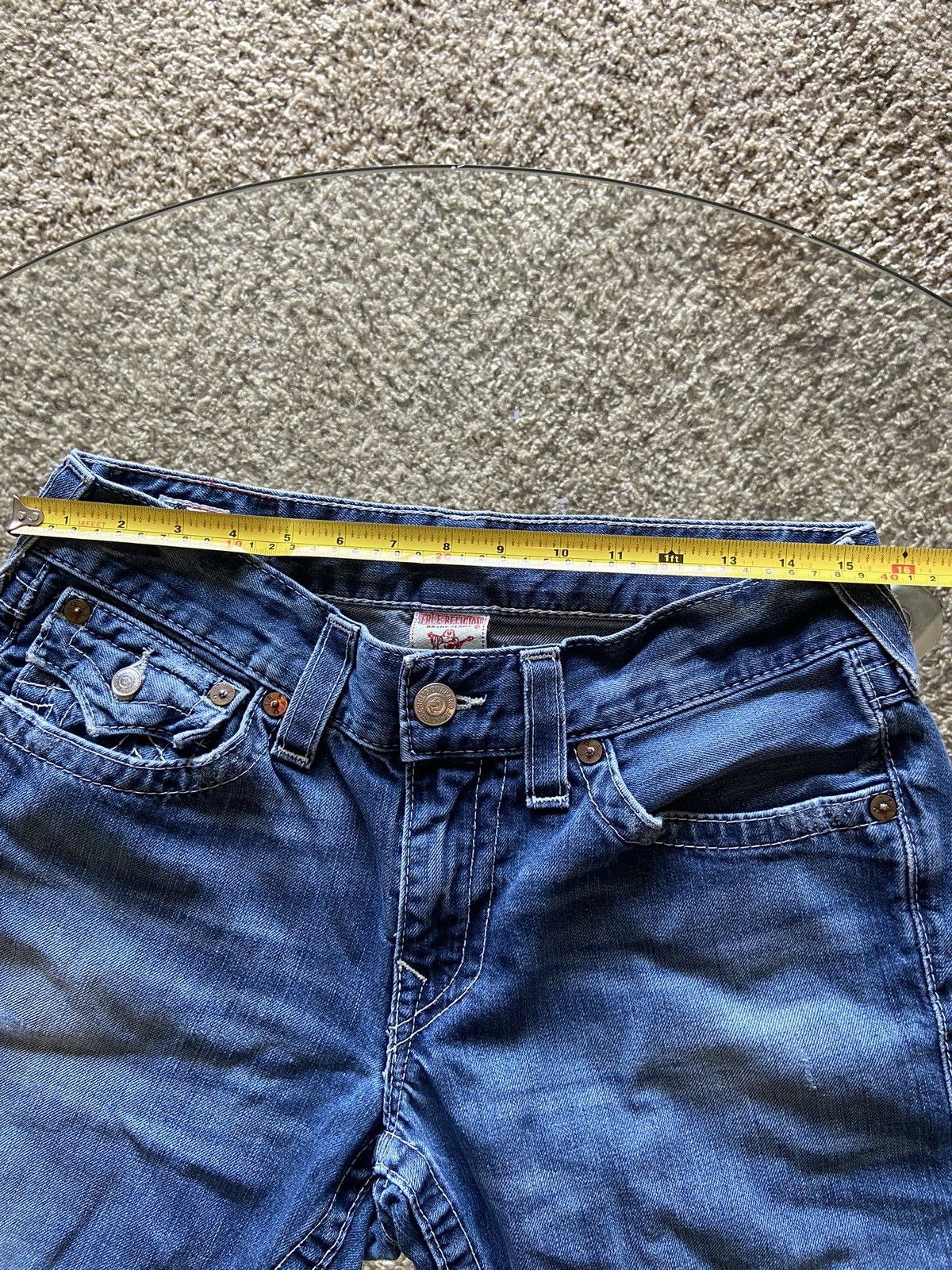 True Religion True Religion Ricky Jeans Cropped Denim Shorts Size US 32 / EU 48 - 4 Thumbnail