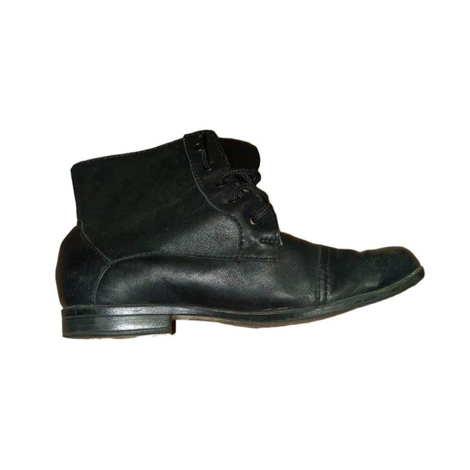 0 Madeline Stuart Leather Ankle Bootie Size US 8.5 / IT 38.5 - 2 Thumbnail