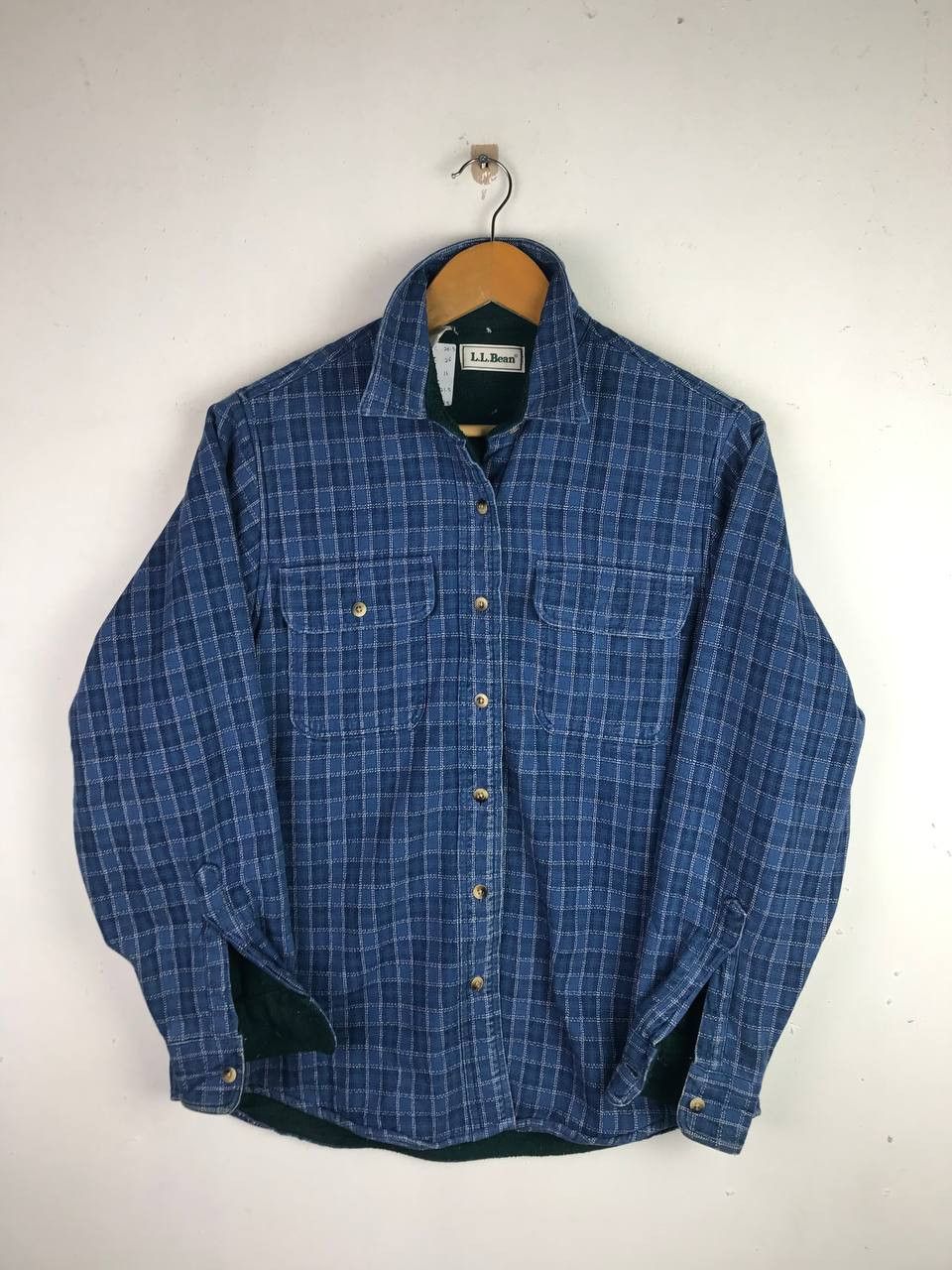Flannel × L.L. Bean × Vintage Rare Design Flannel L.L.Bean Size US M / EU 48-50 / 2 - 1 Thumbnail