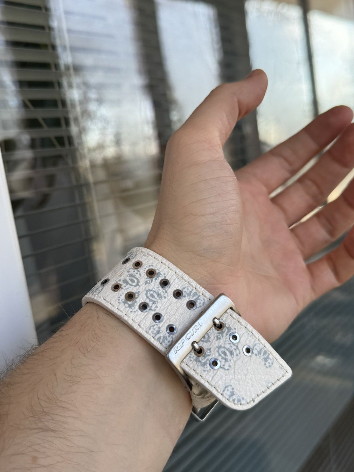 Japanese Brand × Rip Curl 🌊Vintage 00s Surf Rip Curl watch Y2K rare bracelet leather Size ONE SIZE - 10 Thumbnail